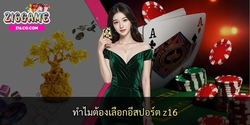 ทำไมต้องเลือกอีสปอร์ต z16