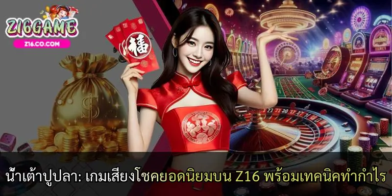 น้ำเต้าปูปลา: เกมเสี่ยงโชคยอดนิยมบน Z16 พร้อมเทคนิคทำกำไร